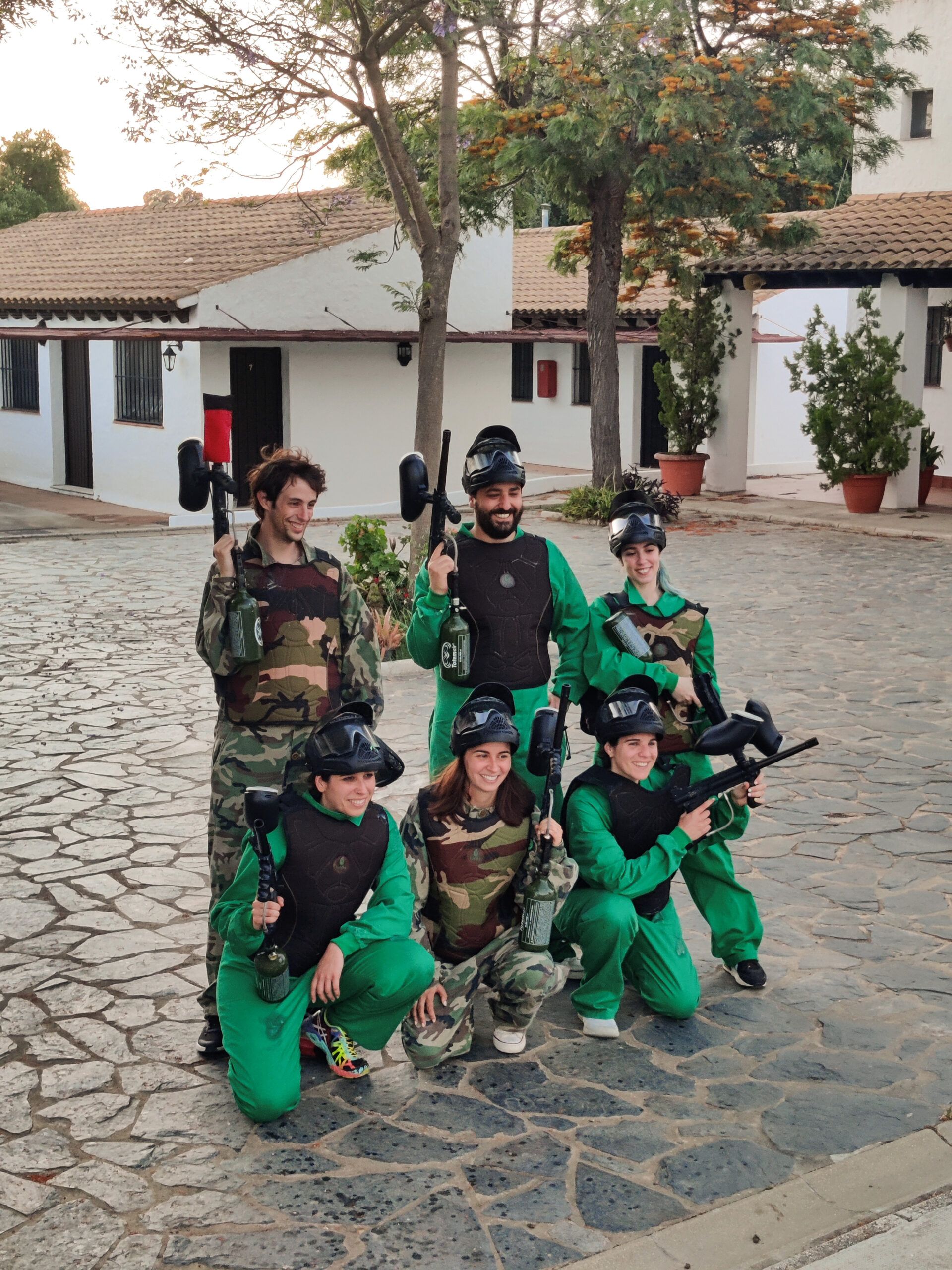 Weekend escape Cadiz paintball fun with friends